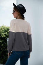 Load image into Gallery viewer, Two Tone Lux Sweater