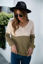 Load image into Gallery viewer, Two Tone Lux Sweater