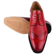 Load image into Gallery viewer, Anthony Genuine Leather Oxford Style Tread Design Dress Shoes