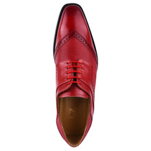 Load image into Gallery viewer, Anthony Genuine Leather Oxford Style Tread Design Dress Shoes