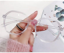 Load image into Gallery viewer, Anti-blue Light Women Men Reading Glasses Eyestrain Computer Reading TV Glasses Stylish Frame Anti Glasses Men And Women Retro Big Frame Myopia Eyeglasses Oversized Ladies Diopter Presbyopia Eyeglasses Frames +1.0 +1.5 +2.0 +2.5 +3.5 +4.0