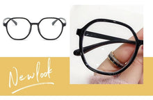 Load image into Gallery viewer, Anti-blue Light Women Men Reading Glasses Eyestrain Computer Reading TV Glasses Stylish Frame Anti Glasses Men And Women Retro Big Frame Myopia Eyeglasses Oversized Ladies Diopter Presbyopia Eyeglasses Frames +1.0 +1.5 +2.0 +2.5 +3.5 +4.0