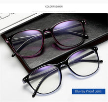 Load image into Gallery viewer, Anti Eye Strain Attractive Anti Blue Light Computer Reading Glasses For Women & Men Round New Reading Presbyopic Attractive Glasses For Men And Women