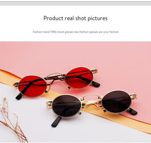 Load image into Gallery viewer, Anti Reflective Retro Eyeglasses Metal Oval Shape Sunglasses For Women & Men Retro Design Sun Glasses For Unisex New Colorful Frames New Popular Design