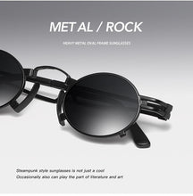 Load image into Gallery viewer, Anti Reflective Retro Eyeglasses Metal Oval Shape Sunglasses For Women & Men Retro Design Sun Glasses For Unisex New Colorful Frames New Popular Design