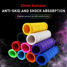 Load image into Gallery viewer, Anti Slip Mountain Road Cycling Bike Bicycle Handlebar Cover Grips Smooth Soft Rubber Non-slip Handle Grip Lock Bar Bike Handlebar Grips Non-Slip Rubber Mushroom Bicycle Grips Perfect For Scooter Cruiser Tricycle