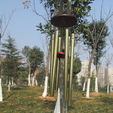 Load image into Gallery viewer, Antique Amazing Grace Wind Chimes Outdoor Large Deep Tone Resonant 6 Memorial Tube Copper Wind Chimes Chapel Bells Wind-chimes Hanging Home Decoration Elegant Chime Soothing Rich Tone for Mom Decent Gift For Housewarming & Christmas