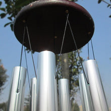 Load image into Gallery viewer, Antique Amazing Grace Wind Chimes Outdoor Large Deep Tone Resonant 6 Memorial Tube Copper Wind Chimes Chapel Bells Wind-chimes Hanging Home Decoration Elegant Chime Soothing Rich Tone for Mom Decent Gift For Housewarming & Christmas