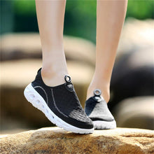 Load image into Gallery viewer, Aqua Shoes Unisex Casual Fashion Mesh Breathable Quick Dry Outdoor Rubber Sole Slip Water Shoes For Beach Water Sports Lightweight Slip On Walking Shoes