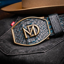 Load image into Gallery viewer, Arkansas Belt Black / Blue