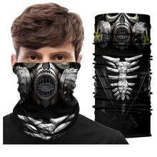 Load image into Gallery viewer, Army Camo Bandana Scarf Skull Balaclava Neck Buff Hunting Facemask Ski Mask Women Men Neck Gaiter Cover Turban Multipurpose Balaclava Elastic UV Face Shields for Women Gaiter Headband Shemagh Washable Cloth Bandanas Women Men