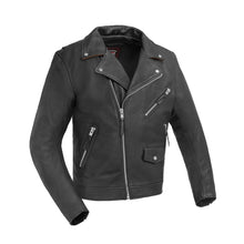 Load image into Gallery viewer, Arnold Men's Motorcycle Leather Jacket