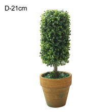 Load image into Gallery viewer, Artificial 1 Pc Heart Star Round Potted Decor Bonsai Ornament Home Garden Wedding Party Decor Home Decoration