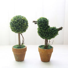 Load image into Gallery viewer, Artificial 1 Pc Heart Star Round Potted Decor Bonsai Ornament Home Garden Wedding Party Decor Home Decoration