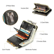 Load image into Gallery viewer, Authentic Leather Ladies' Wallet