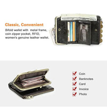 Load image into Gallery viewer, Authentic Leather Ladies' Wallet