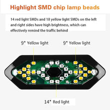 Load image into Gallery viewer, Auto-Sensing Bicycle Light Waterproof Bike Taillight LED USB Rechargable Safety Back Light Riding Warning Saddle Bike Rear Light Waterproof Bike Headlight Taillight LED Light Modes Bike Lights For Night Riding