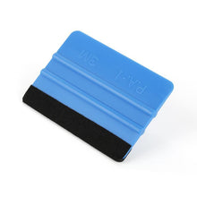 Load image into Gallery viewer, Auto Styling Vinyl Carbon Fiber Window Ice Remover Cleaning Wash Car Scraper With Felt Squeegee Tool Film Wrapping Accessories Vehicle Vinyl Wrap Window Tint Film Plastic Felt Edge Squeegee For Car Vinyl Scraper Decal Applicator
