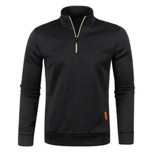 Load image into Gallery viewer, Men's Half Zipper Turtleneck Sweatshirt: Cozy and Stylish for Fall