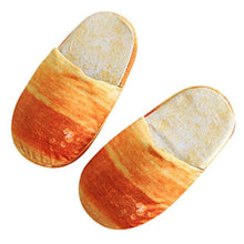 Load image into Gallery viewer, Autumn Winter Home Slippers Warm Home Shoes Look Bread Bun Plush Cotton Indoor Slipper For Women Comfort Slip On Memory Foam Slippers Fur Slip-On House Shoes