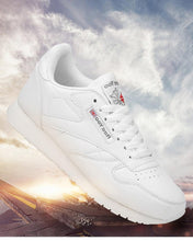 Load image into Gallery viewer, Autumn Womens Mens Sneakers Black Fashion Vulcanized Shoes Lace-up Casual Flats Light Couple Fashion Sneakers Breathable Casual Comfortable Lightweight Sneakers