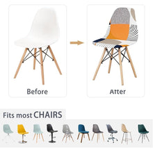 Load image into Gallery viewer, Avangarde Style Printed Seat Cover For Shell Chair Armless Shell Chair Cover Banquet Home Slipcover Elastic Removable Stretch High Back For Sofa Armchairs