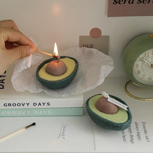 Load image into Gallery viewer, Avocado Candle Paraffin Scented Candles for Birthday Wedding Photography Home Decoration Scented Candles Paraffin Wax Candle