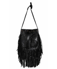 Load image into Gallery viewer, Scully Western Cascade Fringe Bucket Bag - Women's Handbag