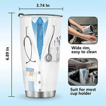 Load image into Gallery viewer, Travel Mug Tumbler — The Perfect Gift for Doctors!