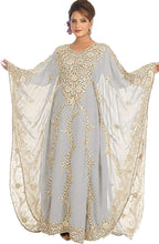 Load image into Gallery viewer, The Ultimate WUBU Kaftan Maxi Dress – Elegance, Comfort & Style in One Stunning Look