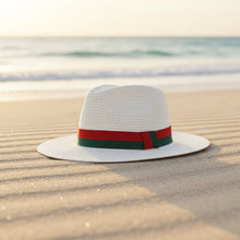 Load image into Gallery viewer, Plain Straw Sun Hat – Unisex Beach & Outdoor Wide Brim