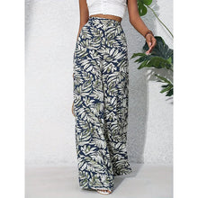 Load image into Gallery viewer, Women’s Printed High‑Waist Wide‑Leg Palazzo Pants