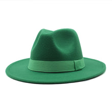 Load image into Gallery viewer, Autumn Winter Big Brim Wool Hat – Unisex Bell Crown Bucket Hat