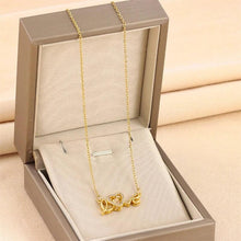 Load image into Gallery viewer, Valentines Day Gift New Titanium Steel Necklace Fashion New Love Smart Necklace Female Clavicle Chain Fashion Jewelry Woman