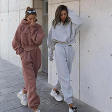 Load image into Gallery viewer, New Style Autumn And Winter Women's New Casual Hoodie Coat Sports Suit