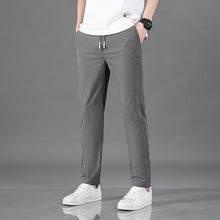 Load image into Gallery viewer, 🧊 Men's Ice Silk Plus Size Straight-Leg Pants