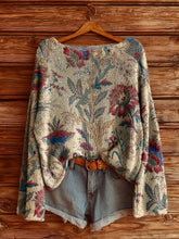 Load image into Gallery viewer, Women’s Fall Wildflower Print Long Sleeve T-Shirt