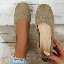 Load image into Gallery viewer, Women’s Knitted Slip-On Shoes | Plus Size Breathable Sneakers