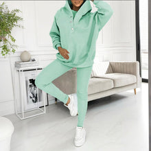 Load image into Gallery viewer, Women’s solid color three piece set