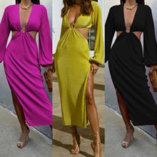 Load image into Gallery viewer, Autumn Fashion Pressed Pleated Waistless Women's Dresses
