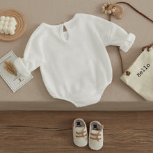 Load image into Gallery viewer, Cute Bear Embroidery Baby Romper | With Front Pocket - # BAAA21110057