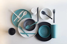 Load image into Gallery viewer, Mainstays 28-Piece Eco-Friendly Recycled Plastic Dinnerware Set