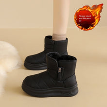 Load image into Gallery viewer, Women’s Warm Fleece-Lined Snow Boots – Casual Winter Anti-Slip Ankle Boots
