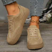 Load image into Gallery viewer, Women’s Round Toe Elegant Student Casual Lace-Up Shoes