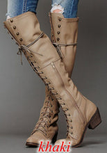 Load image into Gallery viewer, Women’s Over-the-Knee Boots – Round Toe Stylish Tall Winter Boots