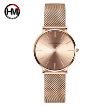 Load image into Gallery viewer, Rose Gold Stainless Steel Ladies' Watch