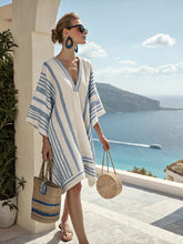 Load image into Gallery viewer, Women's Printed Loose A-Line Beach Midi Dress – Vacation Resort