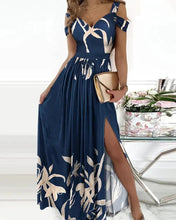Load image into Gallery viewer, Long Floor Length Elegant Greek Style Pleated Dress