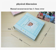 Load image into Gallery viewer, Baby Growth Commemorative Album Kindergarten Graduation Gift Postcard Storage Birthday 6-inch Photo Album 200 Sheets Home Decor House Decoration DIY Memorable Gifts For Loved Ones