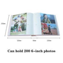 Load image into Gallery viewer, Baby Growth Commemorative Album Kindergarten Graduation Gift Postcard Storage Birthday 6-inch Photo Album 200 Sheets Home Decor House Decoration DIY Memorable Gifts For Loved Ones